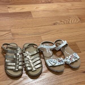 2 girls sandal bundle